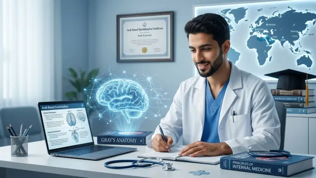 امتحان البورد العربي للأطباء: الدليل الشامل للتسجيل والشروط والامتحانات 2026