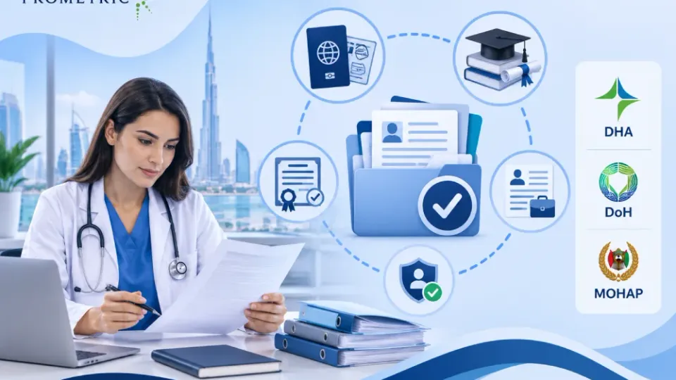 ما هي الوثائق المطلوبة لامتحان برومترك في الإمارات؟